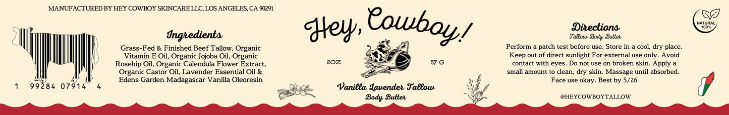 Vanilla Lavender - Body Balm - 2oz