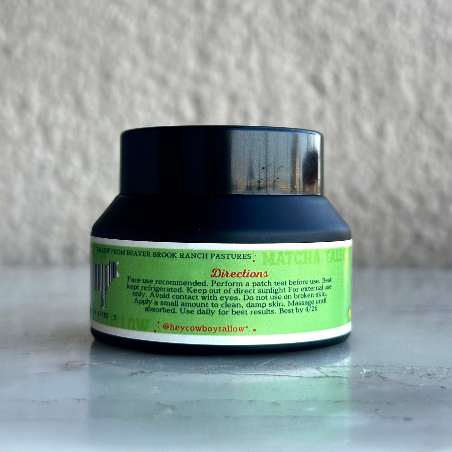 Matcha Tallow Morning Moisturizer - 1.7oz