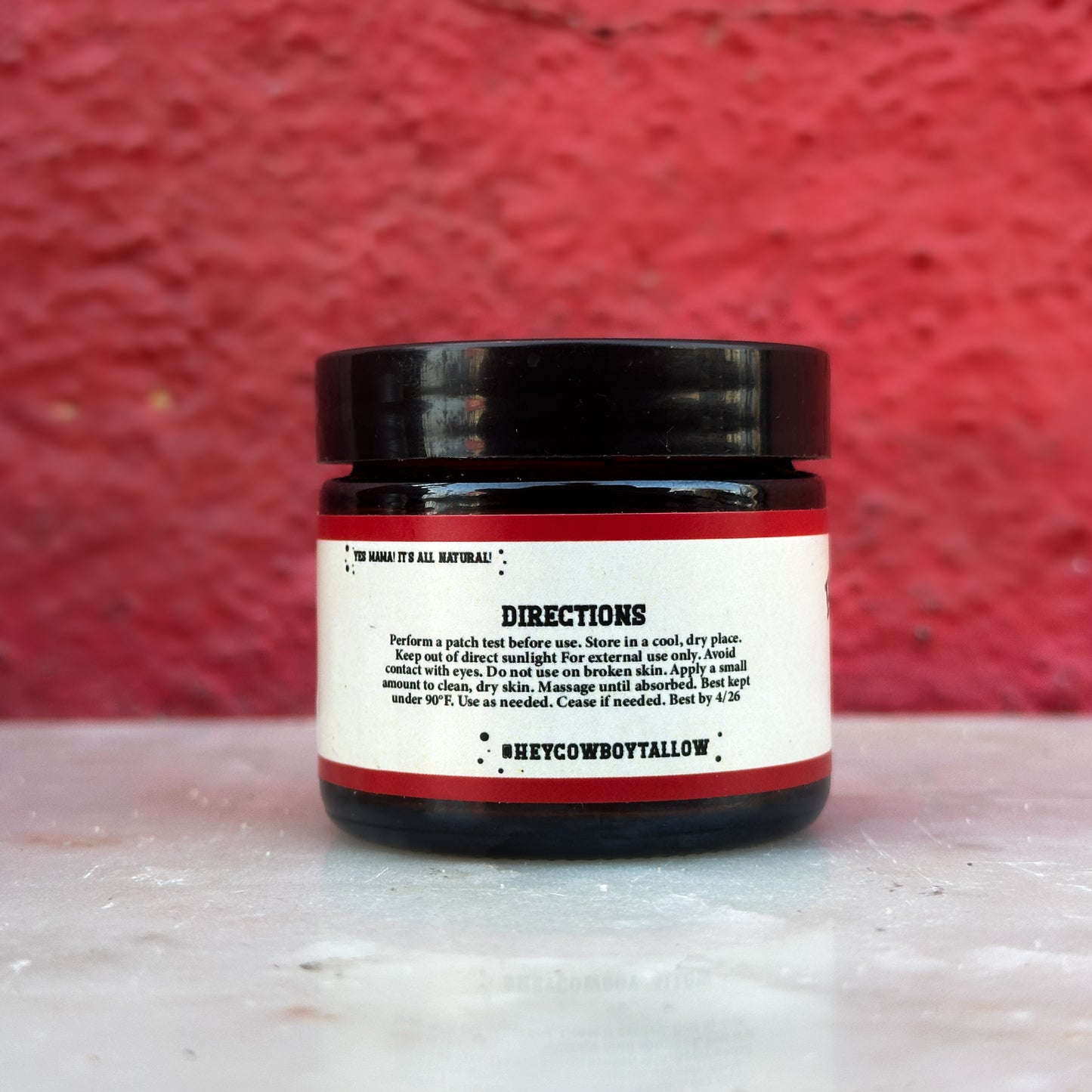 Unscented - Tallow Face Moisturizer - 2oz