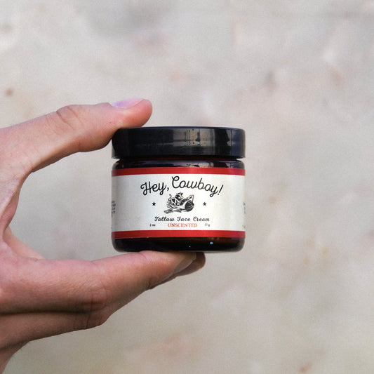 Unscented - Tallow Face Moisturizer - 2oz